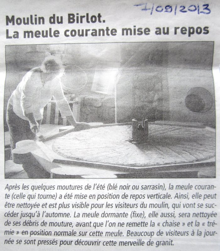 Le Télégramme du 7 septembre 2013
